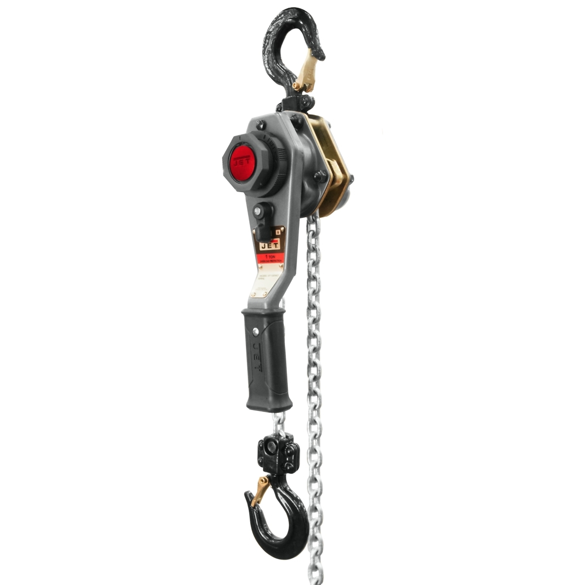Jet, JLA Manual Lever Hoist, Capacity 2000 lb, Lift Height 50 ft, Model# JLH-100WO-50